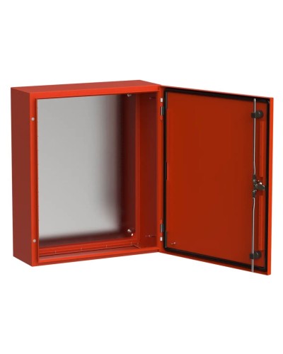 ЩМП-60.50.20 УХЛ1 IP66 RAL3020 TITAN 5 (TI5-13-N-060-050-020-66). Корпус металлический с монтажной платой. IEK в Барнауле