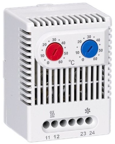 Термостат двухканальный от 0 до +60°C NO+NC (YCE-DTNO-NC-60). Термостат двухканальный. IEK в Барнауле