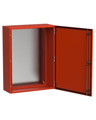 ЩМП-80.60.30 УХЛ1 IP66 RAL3020 TITAN 5 (TI5-13-N-080-060-030-66). Корпус металлический с монтажной платой. IEK в Барнауле