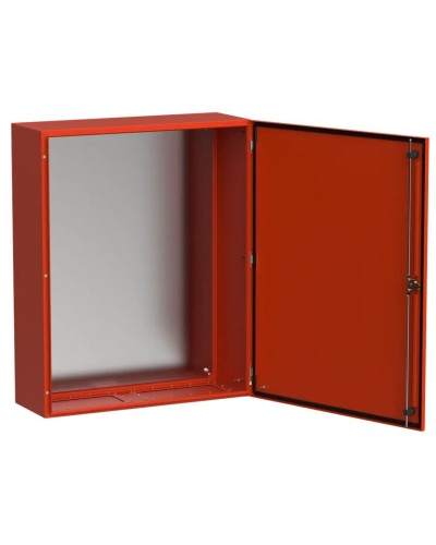 ЩМП-100.80.30 УХЛ1 IP66 RAL3020 TITAN 5 (TI5-13-N-100-080-030-66). Корпус металлический с монтажной платой. IEK в Барнауле