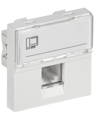 Розетка RJ45 кат.6 PRIMER РКИ-20-00-П-6 белый IEK (PR-KK40D-RI-0-2-1C06U-K01). Розетка RJ-45. IEK в Барнауле