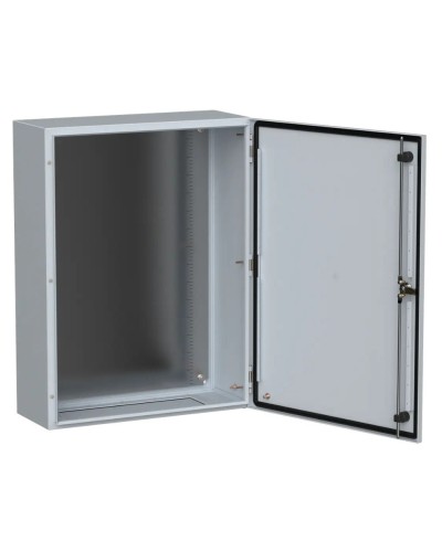 ЩМП-80.60.25 УХЛ1 IP66 800х600х250 TITAN 5 (TI5-10-N-080-060-025-66). Шкаф металлический с монтажной платой. IEK в Барнауле