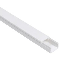 Короб 20х10 ECOLINE (CKK11-020-010-1-K01). Кабель-канал с двойным замком. IEK