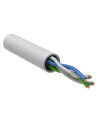 GENERICA U/UTP кат. 5E 24AWG 2 пары LSZH INDOOR белый (BC1-C5E02-128-305-G). Кабель «витая пара» (LAN) для структурированных систем связи. IEK в Барнауле