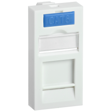 CS6-11M: Вставка 45х22,5мм для 1 модуля Keystone Jack с маркером