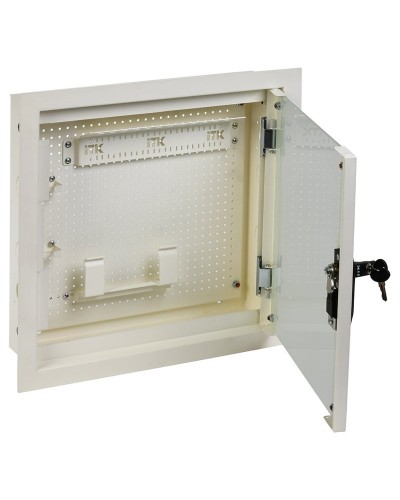 LR16-4H41-G-FR3. Шкаф мультимедиа 3 комнаты 400х400мм. ITK в Барнауле