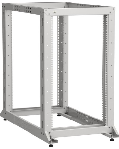 LF35-24U61-2GM. Стойка 2-рамная 24U 600х600-1000мм серая. ITK в Барнауле