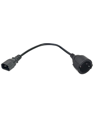 PC-C14D-10CM. Адаптер C14-Schuko. ITK в Барнауле
