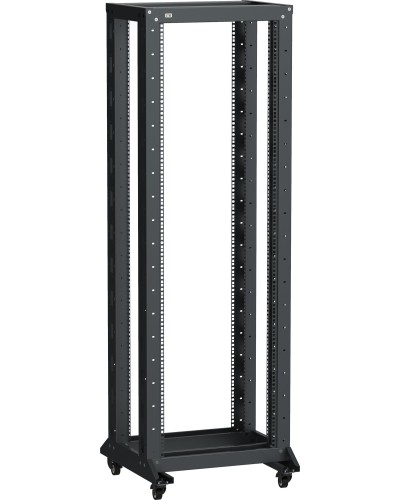 LF05-20U66-2RM. Стойка 2-рамная на рол. 20U 600х600мм черная. ITK в Барнауле