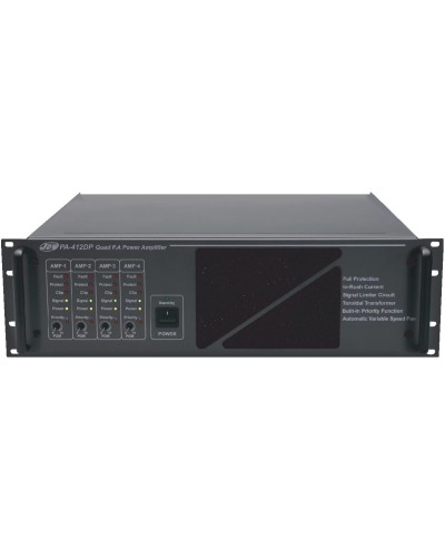 PA-412DP. Усилитель мощности 4-х канальный 4х120 Вт, 100 В. JDM в Барнауле