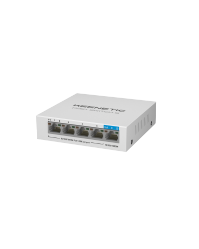 Keenetic KN-4610 (L2) 5х1Гбит/с 4PoE+ 60W. Коммутатор с PoE. KEENETIC в Барнауле