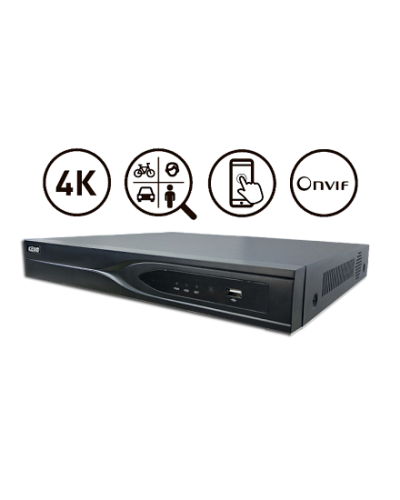 KN-PRO32/2-4K-AI. Видеорегистратор IP 32-канальный. KENO в Барнауле
