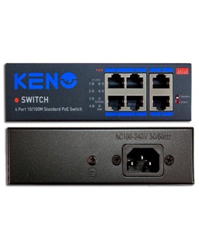 KN-SW402POE+. Коммутатор с питанием по PoE. KENO в Барнауле