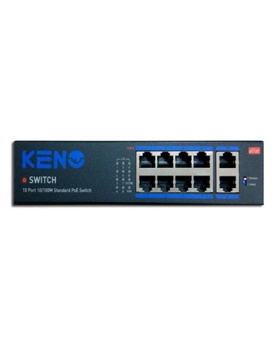 KN-SW802POE+. Коммутатор с питанием по PoE. KENO в Барнауле