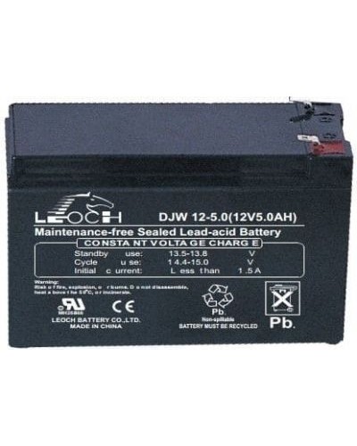 LEOCH DJW 12-5,0. Аккумулятор герметичный свинцово-кислотный. LEOCH в Барнауле