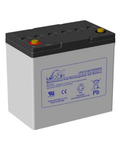 LEOCH LPG 12-50. Аккумулятор герметичный свинцово-кислотный. LEOCH в Барнауле