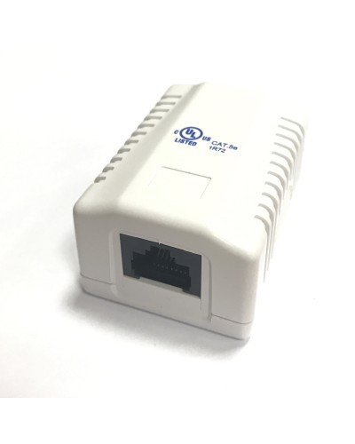 RJ-45-1 (8P8C) CAT5e, 1 выход (LISTED) компьютерная розетка: Розетка компьютерная 1 выход в Барнауле
