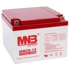 MNB MM 28-12. Аккумулятор герметичный свинцово-кислотный. MNB