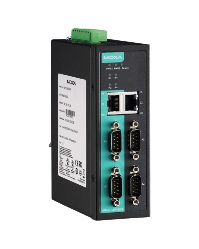 NPort IA5450A. 4-портовый усовершенствованный преобразователь. MOXA в Барнауле