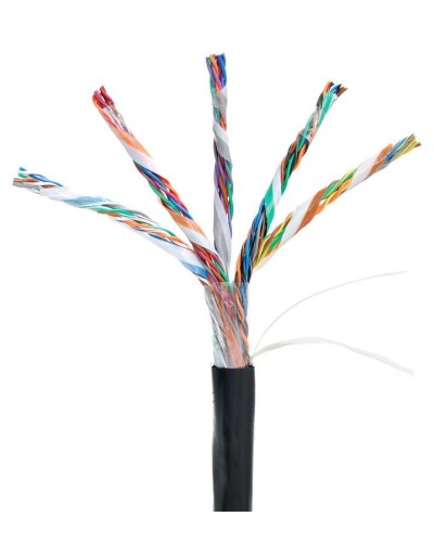 U/UTP 25pair, Cat5, Out, PE (EC-UU025-5-PE-BK-3). Кабель «витая пара» (LAN) для структурированных систем связи. NETLAN в Барнауле