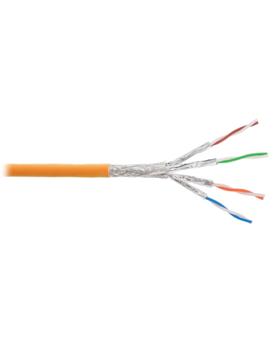 S/FTP, 4pair, Cat.6a, Solid, In, LSZH (NKL 9355C-OR). Кабель «витая пара» (LAN) для структурированных систем связи. NIKOLAN в Барнауле