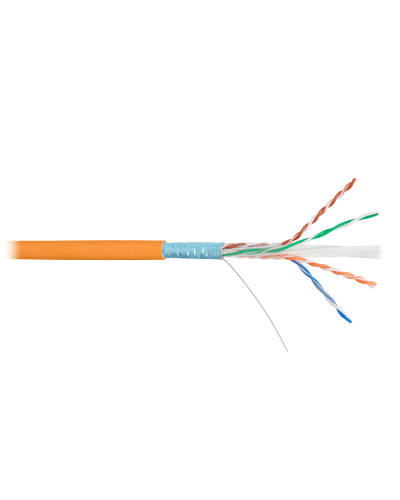 F/UTP 4pair, Cat6, Solid, In, PVC (NKL 9240C-OR). Кабель «витая пара» (LAN) для структурированных систем связи. NIKOLAN в Барнауле
