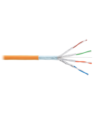 F/FTP 4pair, Cat6a, Solid, In, нг(А)-HF (NMC 4355C-OR). Кабель «витая пара» (LAN) для структурированных систем связи. NIKOMAX в Барнауле