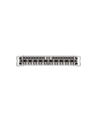 NMC-PL10-CC-10 (10 шт). Плинт неразмыкаемый, (0...9), крепление под кронштейн. NIKOMAX в Барнауле