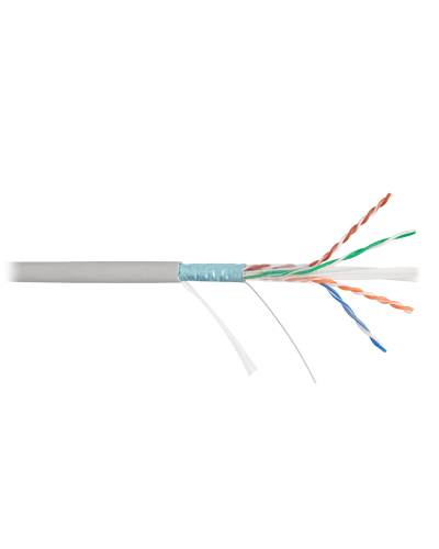 F/UTP 4pair, Cat6, Solid, In, PVC (NMC 4240A-GY). Кабель «витая пара» (LAN) для структурированных систем связи. NIKOMAX в Барнауле