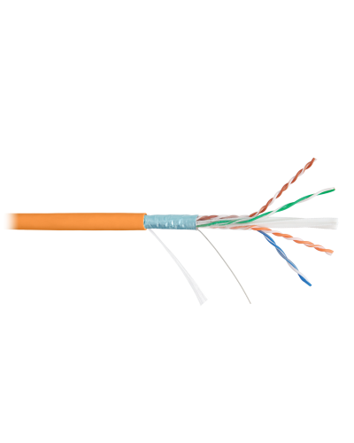 F/UTP 4pair, Cat6, Solid, In/Out, нг(А)-HF (NMC 9240C-OR). Кабель «витая пара» (LAN) для структурированных систем связи. NIKOMAX в Барнауле