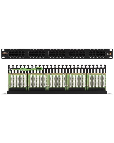 NMC-RP50UC3-1U-BK. Патч-панель 19. NIKOMAX в Барнауле