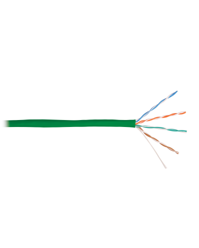U/UTP 4pair, Cat5e, Solid, In, нг(А)-HF (NMC 4100C-GN). Кабель «витая пара» (LAN) для структурированных систем связи. NIKOMAX в Барнауле