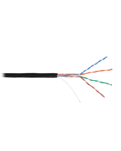 U/UTP 4pair, Cat5e, Solid, In/Out, нг(А)-HF (NMC 9100C-BK). Кабель «витая пара» (LAN) для структурированных систем связи. NIKOMAX в Барнауле