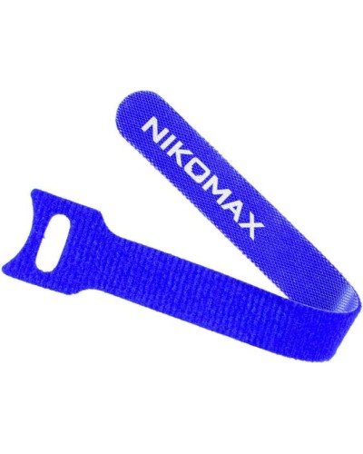 NMC-CTV210-16-SB-BL-10 (10шт). Стяжка-липучка с мягкой пряжкой. NIKOMAX в Барнауле