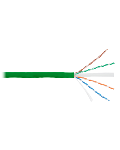 U/UTP 4pair, Cat6, Solid, In, нг(А)-HF (NMC 4140C-GN). Кабель «витая пара» (LAN) для структурированных систем связи. NIKOMAX в Барнауле