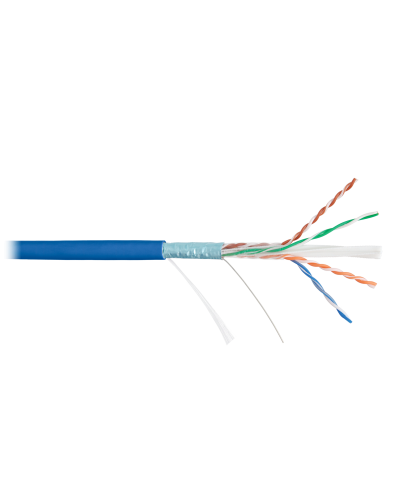 F/UTP 4pair, Cat6, Solid, In, нг(А)-HF (NMC 4240C-BL). Кабель «витая пара» (LAN) для структурированных систем связи. NIKOMAX в Барнауле