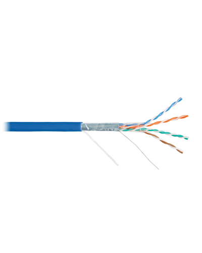 F/UTP 4pair, Cat5e, Solid, In, нг(А)-HF (NMC 9200C-BL). Кабель «витая пара» (LAN) для структурированных систем связи. NIKOMAX в Барнауле