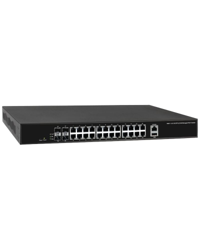 DAS-4G24GP (47P7526G). Коммутатор управляемый с PoE. NSGate в Барнауле