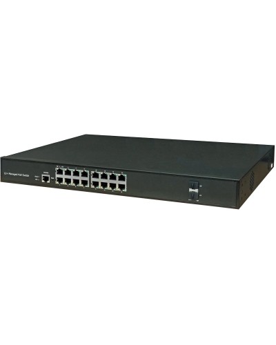 DAS-2G16GP (47P6018G). Коммутатор управляемый с PoE. NSGate в Барнауле