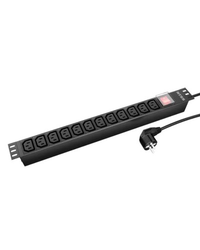 NTSS-PDU-DA2039 гор.размещ. 12xC13 базовые 16A Schuko 2м. Блок розеток 19. NTSS в Барнауле