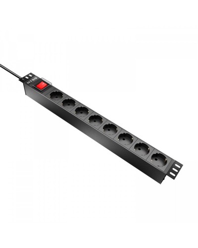 NTSS-PDU-DA1016 гор.размещ. 8xSchuko базовые 10A C14. Блок розеток 19. NTSS в Барнауле
