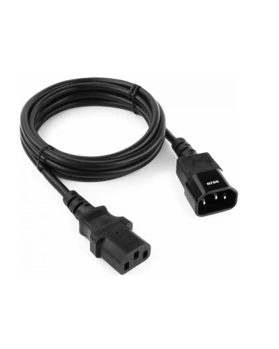 NTSS-PC13145 C13-С14 проводник.:3х1мм2 3м 220/250В 10А черный. Кабель питания. NTSS в Барнауле