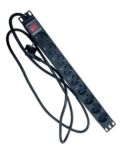 NTSS-PDU-DA2036 гор.размещ. 9xSchuko базовые 16A Schuko 2м. Блок розеток 19. NTSS в Барнауле