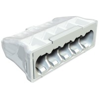 61 525 LGR (100шт), (2054507). Клемма 5-проводная. OBO Bettermann