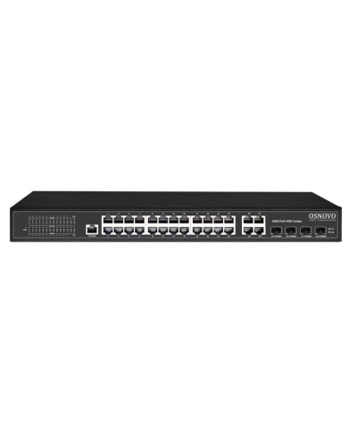 SW-8244/L(400W). Коммутатор 24-портовый  Gigabit Ethernet с PoE. OSNOVO в Барнауле