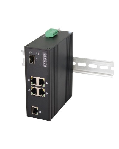 SW-40501/IC. Промышленный PoE коммутатор Fast Ethernet на 6 портов. OSNOVO в Барнауле
