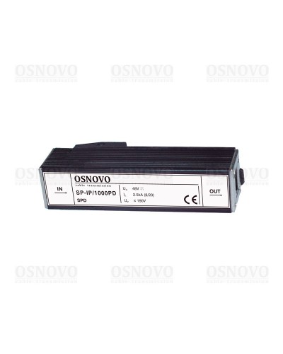 SP-IP/1000PD. Устройство грозозащиты цепей Ethernet. OSNOVO в Барнауле