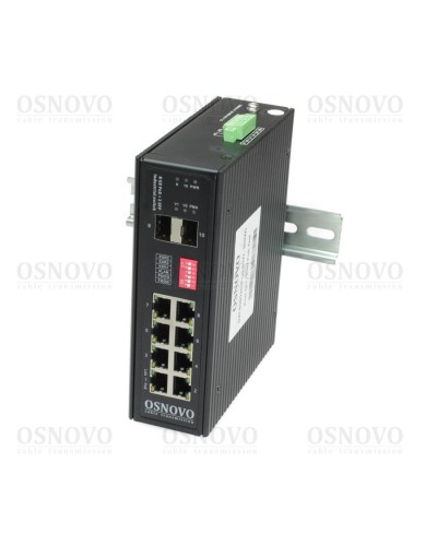 SW-80802/I(Port 90W, 300W). Коммутатор с PoE. OSNOVO в Барнауле