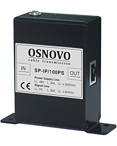 SP-IP/100PS. Устройство грозозащиты цепей Ethernet. OSNOVO в Барнауле