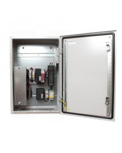 OS-46TB1(SW-80802/ILS(port 90W)). Уличная станция с термостабилизацией и резервным питанием. OSNOVO в Барнауле